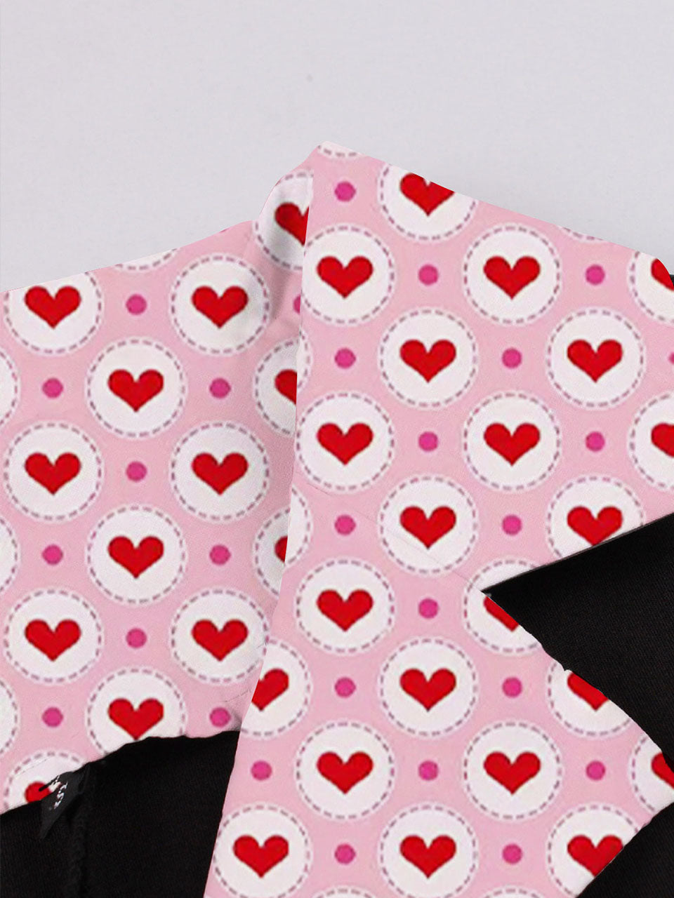 Pink Sweet Love 1950S Vintage Swing Dress