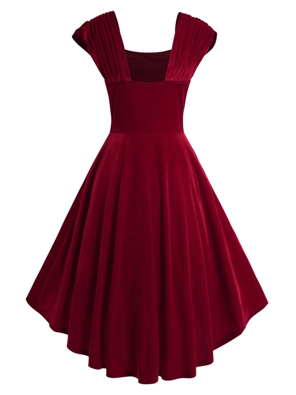 Burgundy Love Heart Gold Button 1950S Vintage Dress Exdiscount Burgundy Love Heart Gold Button 1950S Vintage Dress Exdiscount